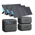 BLUETTI AC200MAX + 2*B230 + 3*PV200 Solar Generator Kit