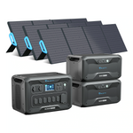 BLUETTI AC300 + 2*B300 + 3*PV200 Solar Generator Kit