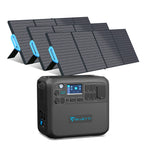 BLUETTI AC200MAX + 3*PV200 Solar Generator Kit